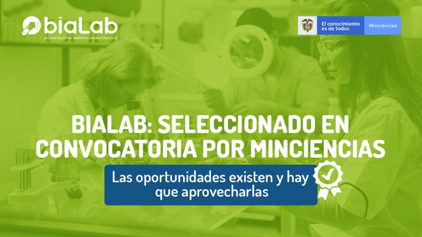 BIALAB: Seleccionado por MinCiencias.