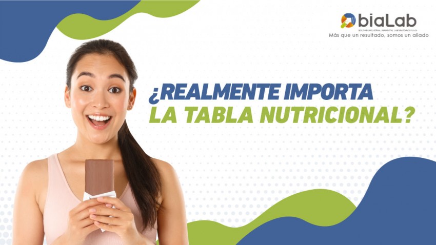 ¿Realmente importa la tabla nutricional en los alimentos?